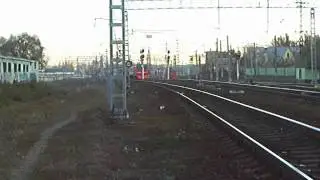 ЭД9МК-0121 проследует резервом ст.Саратов 2