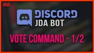 [OUTDATED] JDA Discord Bot Programmieren 🔹 #10 - Vote Command [1/2] 🔹 Tutorial Deutsch (Java/JDA)
