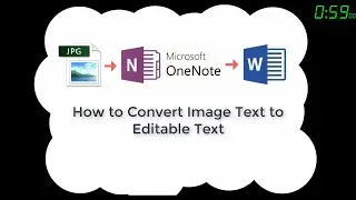 How to convert photo's text to real text
