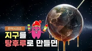 🍠만약 지구를 탕후루로 만들면 얼마나 많은 설탕과 물이 필요할까? (feat. 선배 탕후루)