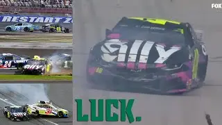 Jimmie Johnson luck.