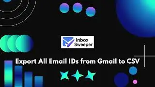 Export All Email IDs from Gmail to CSV in 1 Click 😱 (Free Tool)