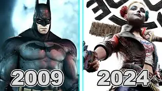 Batman Arkham Game Evolution (2009 - 2024)