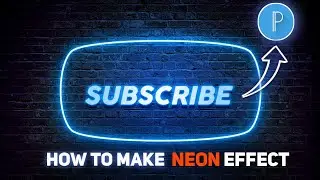 How to make neon effect | neon effect kaise banaye | neon effect on pixellab | neon text effect