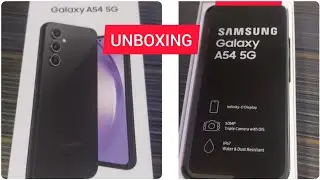 Samsung A54 5G | UNBOXING