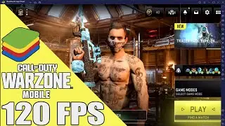 How to get 120 FPS on warzone mobile BlueStacks emulator | How to play warzone mobile on PC