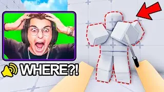Using INVISIBILITY to DESTROY TOXIC STREAMER in Roblox Rivals!