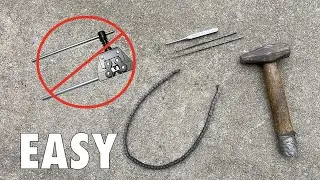 How to Change the Length of a Chain Without Chain Tool