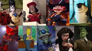 Defeats Of My Favorite Animated Non-Disney Villains Part 1 (Reupload and Remastered)