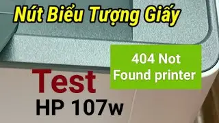 HP M107w Printer Test - No Computer Required | 404 Not Found printer 