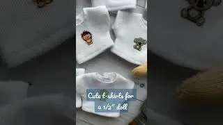 T-shirts for 4,5" doll