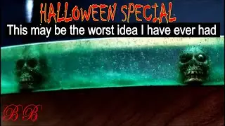 Halloween Special Woodturning a Skull Bowl