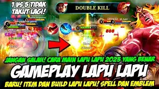 BARU❗ CARA MAIN & COMBO LAPU LAPU❗ITEM & BUILD LAPU LAPU TERSAKIT 2023❗TUTORIAL & GAMEPLAY LAPU LAPU