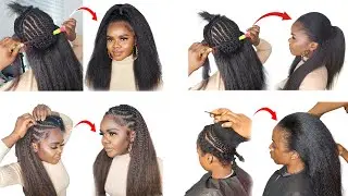 5 Quick And Easy Hairstyle/ Beginner Friendly