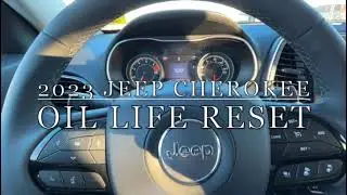2023 Jeep Cherokee Oil Life Reset