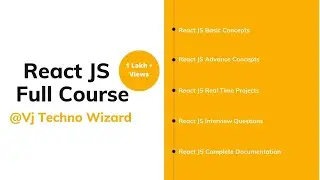 React JS Tutorial | React JS Project | React Interview Questions | React JS Tutorial For Beginners