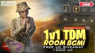 BGMi Live 1v1 TDM Practice with Random | With Team Code | NEGiDA is Live #bgmilive  #1v1tdm #shorts
