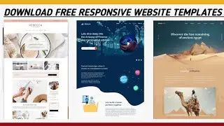 website templates free download / Download free responsive website / Latest website templates / 2021