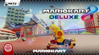 WIGGLER ON MIRROR MODE!! (Mario Kart 8 Deluxe) [DLC]