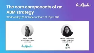The Core Components of an ABM Strategy