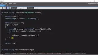 How to export SQL table data to CSV (C# code)