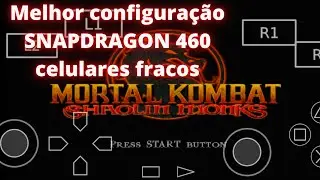 MORTAL KOMBAT SHAOLIN MONKS PLAYSTATION 2 MELHOR CONFIGURAÇÃO (AETHER SX2)