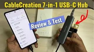 CableCreation 7-in-1 USB Type-C Hub Under Rs.3000 Unboxing & Review in Hindi
