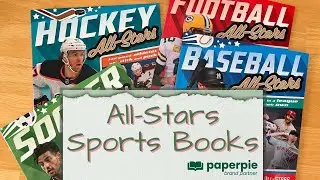 All-Stars sports books for kids from PaperPie