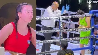 Xilola Sobirova scored a super knockout