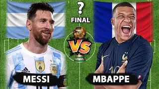 Messi Argentna vs Mbappe France / VS FOOTBALL