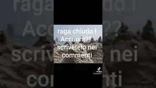chiudo l accaunt?