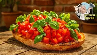 Classic Bruschetta with Tomatoes and Basil – Recipe from Italy!