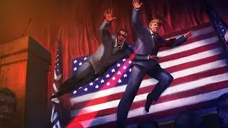 Un guardaespaldas salva a Trump!! - Mr. President - Retrollic
