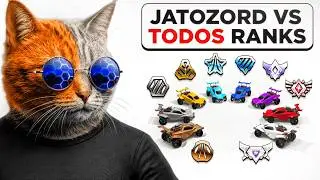 JATOZORD X TODOS RANKS DO ROCKET LEAGUE