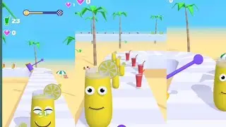 Juice Run Satisfying Gameplay Walkthrough _ Max Level (125-130)_Juice Run Game#juicerun#short#fruit