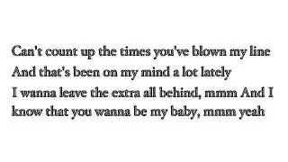 Khalid - My Bad (lyrics video)