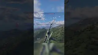 When AAM Goes Limp Mode And Turns Into AGM #warthunder  #gaming #shorts #warthundershorts #funny