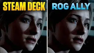 Steam Deck vs ROG Ally - Until Dawn