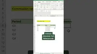 Absolute Cell Reference in Excel, Freeze Cells for calculations 