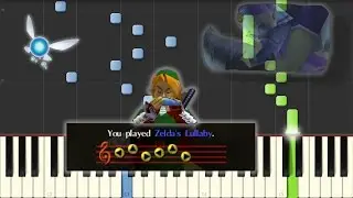 Zelda's Lullaby - Ocarina of Time [Piano Tutorial] by Komori Hikiko