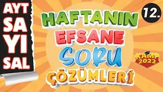 HAFTANIN EFSANE SORU ÇÖZÜMLERİ 12 | AYT SAYISAL (Matematik, Fizik, Kimya, Biyoloji )