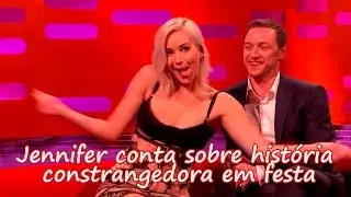Jennifer Lawrence conta sobre história constrangedora em festa - The Graham Norton Show (legendado)