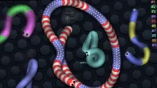 Slither.io 1 Troll Pro Snake vs Giant Snakes  Epic Slitherio Gameplay || Slither io world record