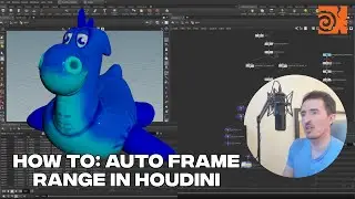 Houdini Tutorial How to: Auto Frame Range in Houdini with Corbin Mayne
