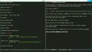 Emacs configuration in 24 minutes