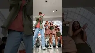 I can't believe these random dancers joined me! They look just like @triplecharm