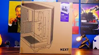 NZXT H6 Flow RGB ASMR PC build - all build, no chat