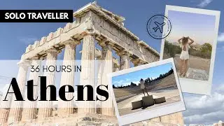 ATHENS VLOG | Bike Tour + Sight Seeing - Things To Do As  A Solo Traveller - 36 Hours