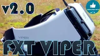 ✔ Уникальный FPV Шлем FXT Viper V2.0 5.8GHz, Diversity, DVR!