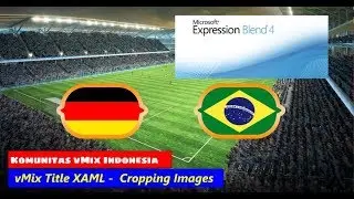 vMix XAML Cropping images